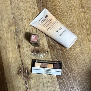 Cover Girl and Maybelline Women Professional Make-up Kit Bundle of 3